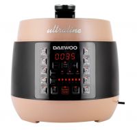 Multicooker Daewoo DPC900C, 900 W, 5 l, 7 nivele, 10 programe, display LED, control touch, recipient otel, crem