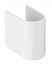 Piedestal WC Euro Ceramic 39201000, suspendat, fixare ascunsa, 300 mm, alb