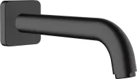 Pipa cada Hansgrohe Vernis Shape, incastrata, 218 mm, mat, negru, 71460670