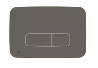 Placa de actionare Ideal Standard Oleas R0459A5, dubla, orizontala, 241 x 165 mm, ABS, mat, antracit