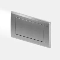Placa de actionare WC Tece Planus 9240310, mono, orizontala, 214 x 144 mm, metal, mat, crom