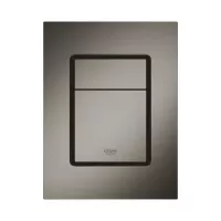 Clapeta WC Grohe Skate Cosmo, S, dubla, 130 x 172 mm, verticala, mat, grafit, 37535AL0