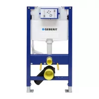 Rezervor WC Geberit Duofix 111.030.00.1, incastrat, compatibil placute Omega, ajustabil, 98 cm, otel