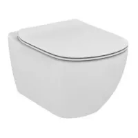 Set 3in1 WC Ideal Standard Tesi, suspendat, cadru, AquaBlade, SoftClose, clapeta crom, alb, R030501
