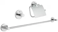 Set Grohe Essentials 40775001, 3 piese, fixare ascunsa, crom