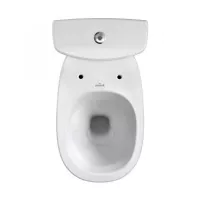 Set vas WC Cersanit Arteco, pe podea, Rimless, capac SoftClose, rezervor, alb, K667-069