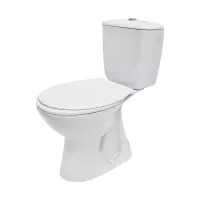 Set vas WC Cersanit President, pe podea, capac, rezervor, alb, K08-029-EX1