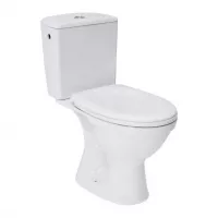 Set vas WC Cersanit Roma, pe podea, capac, rezervor, alb, R02-020