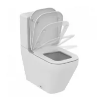 Set vas WC Ideal Standard Tonic II, pe podea, Aquablade, capac SoftClose, alb, K316901