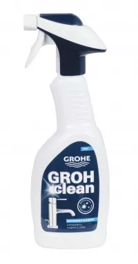 Solutie curatat baterii Grohe GROHclean 48166000, spay, suprafate cromate, 500 ml