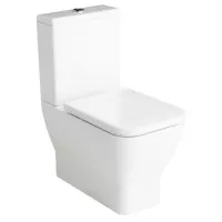Vas WC Gala Emma Square, pe podea, fara capac/rezervor, alb, 2716001