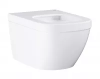 Vas WC Grohe Euro Ceramic 3932800H, suspendat, rimless, anti-bacterial, anti-stick, ceramica sanitara, alb