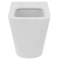 Vas WC Ideal Standard Blend Cube, pe podea, AquaBlade, fara capac, alb, T368801