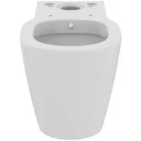 Vas WC Ideal Standard Connect Air E781701, montare pe podea, evacuare orizontala, pentru rezervor aparent, functie bideu, alb