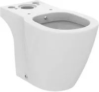 Vas WC Ideal Standard Connect Air E781801, montare pe podea, evacuare orizontala, pentru rezervor aparent, functie bideu, alb