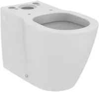 Vas WC Ideal Standard Connect Cube E803701, montare pe podea, evacuare orizontala, pentru rezervor aparent, alb