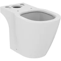 Vas WC Ideal Standard Connect E042901, montare pe podea, evacuare orizontala, pentru rezervor aparent, Aquablade, alb
