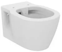 Vas WC Ideal Standard Connect E817401,  suspendat, evacuare orizontala, pentru rezervor incastrat, Rimless, alb