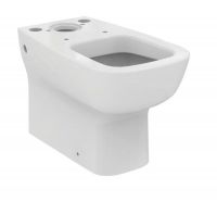 Vas WC Ideal Standard Esedra Compact T282001, montare pe podea, evacuare orizontala, pentru rezervor aparent, alb