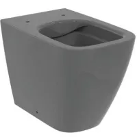 Vas WC Ideal Standard i.Life B, pe podea, Rimless+, fara capac, gri, T461658