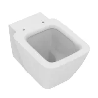Vas WC Ideal Standard Strada II T299701,  suspendat, evacuare orizontala, pentru rezervor incastrat, fixare ascunsa, Aquablade, alb
