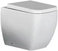 Vas WC Rak Ceramics Metropolitan, pe podea, fara capac, alb, MEWC00001