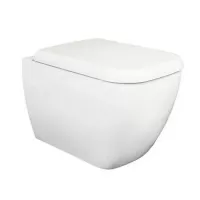Vas WC Rak Ceramics Metropolitan, suspendat, fara capac, alb, MEWC00002