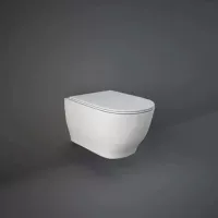 Vas WC Rak Ceramics Moon, suspendat, fara capac, alb, MOWC00002