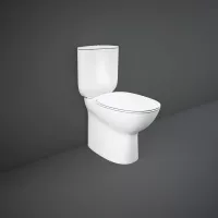 Vas WC Rak Ceramics Morning, pe podea, Rimless, fara capac/rezervor, alb, MORWC1145AWHA