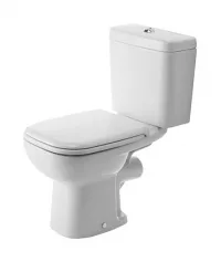 WC Duravit D-Code, pe podea, scurgere orizontala, fara capac/rezervor, alb, 21110900002