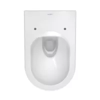 WC Duravit Me by Starck, suspendata, Rimless, HygieneGlaze, fara capac, alb, 2529092000