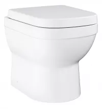 WC Grohe Euro Ceramic, pe podea, Rimless, capac SoftClose, alb, 39555000