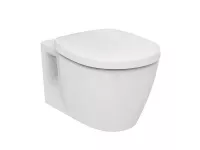 WC Ideal Standard Connect, suspendat, Rimless, IdealPlus, fara capac, alb, E8174MA
