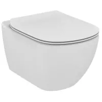 WC Ideal Standard Tesi, suspendat, Aquablade, Rimless, capac SoftClose alb, T3546V1