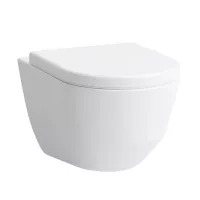 WC Laufen Pro, suspendat, compact, Rimless, fara capac, alb, H8209650000001
