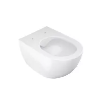 WC Ravak Chrome, suspendat, Rimless, fara capac, alb, X01535