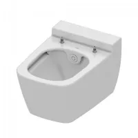 WC Tece TECEone, suspendat, functie bideu, apa rece, Rimless, alb, 9700201