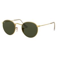 Ray-Ban RB3447 001 Round Metal