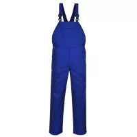 Pantaloni de salopeta cu pieptar C875, Portwest, albastru electric, XXXL, C875RBRXXXL