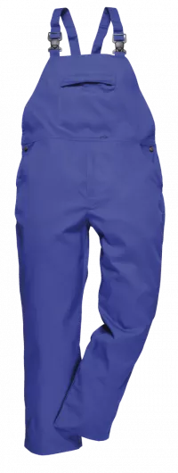 Pantaloni de salopeta cu pieptar C875, Portwest, albastru electric, XXXL, C875RBRXXXL