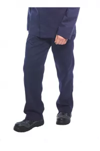 Pantaloni de salopeta BZ30, in talie, navy, XXL