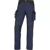 Pantaloni de salopeta, in talie, MACH2C, 3XL, Delta Plus, bleumarin - negru, MCPA2MN3X