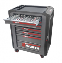 PACHETE PROMO Raft mobil echipat cu 7 sertare Red Stripe 202
