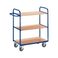 Trolley 3 rafturi 980x800x500 albastru