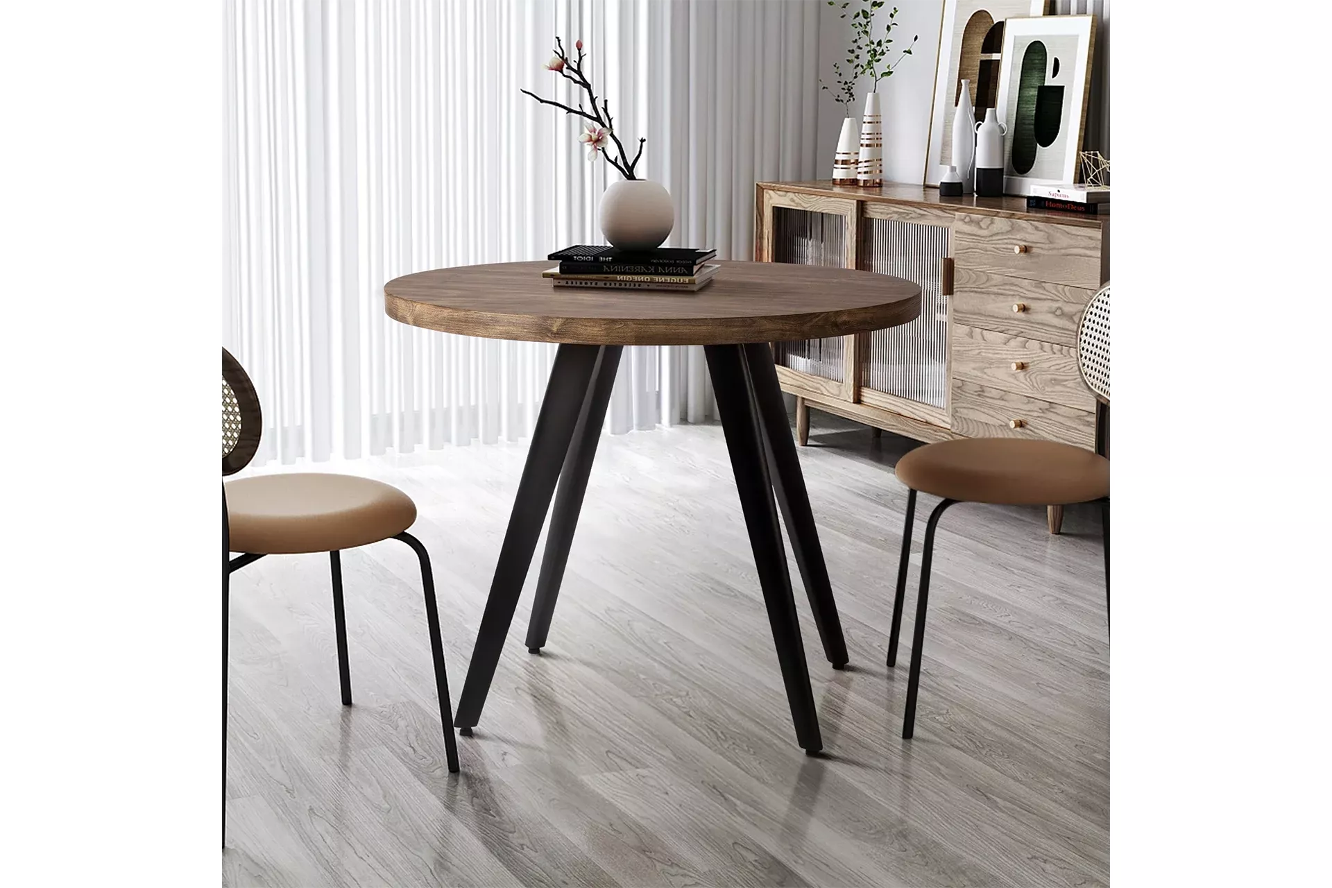 Mese Masă rotundă Zenith L90 MARFA_M1368 Lems www.mobilaam