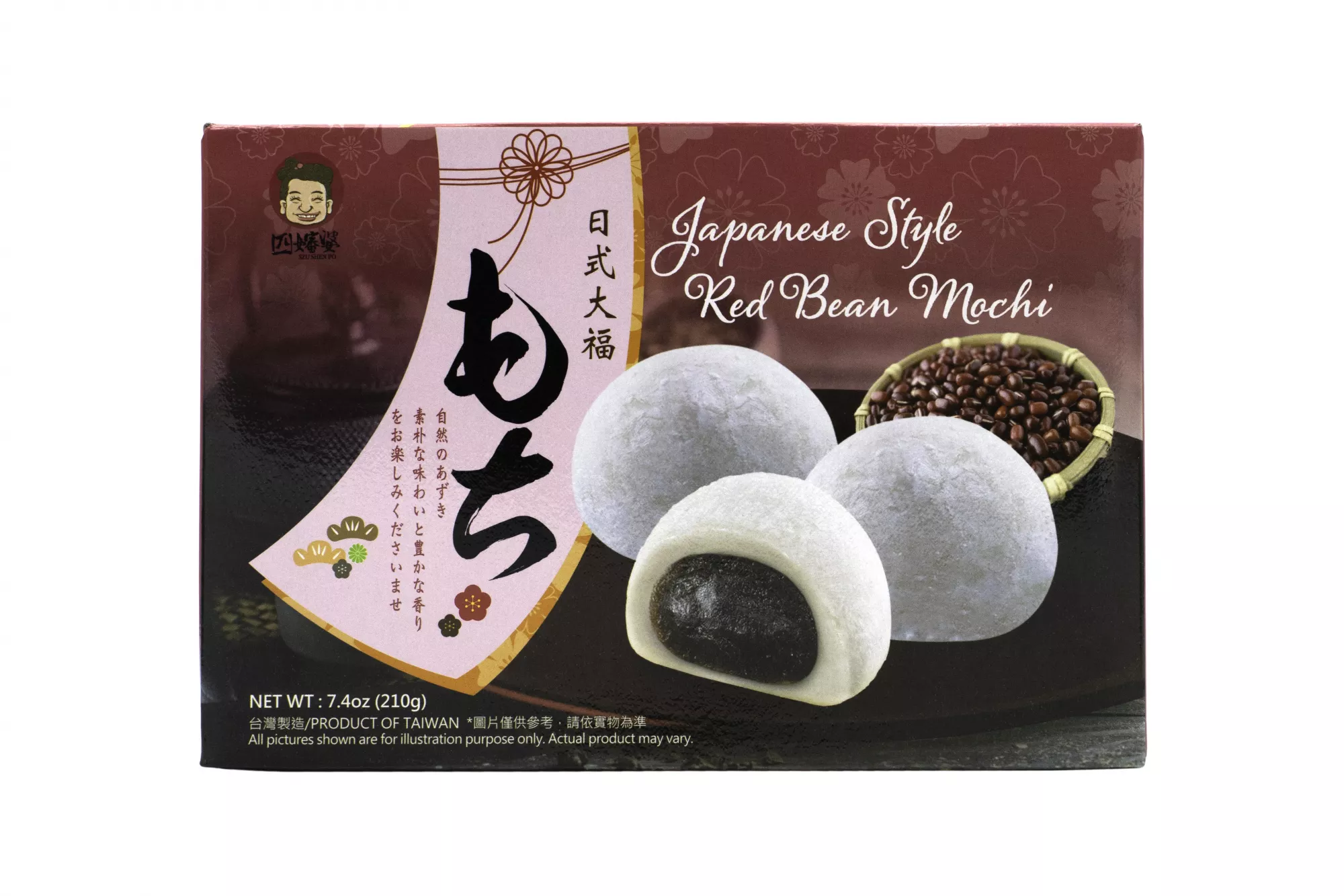 Mochi Mochi cu Red Bean 210 gr Szu Shen Po 691-1 Szu Shen Po