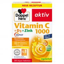 Vitamina C 1000 + D3 + Zinc DEPOT