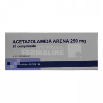 ACETAZOLAMIDA ARENA 250 mg x 20 COMPR. 250mg ARENA GROUP S.A.