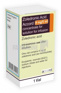 ACID ZOLEDRONIC ACCORD 4 mg/5 ml X 1
