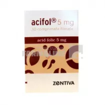 ACIFOL 5 mg x 30 COMPR. FILM. 5mg ZENTIVA S.A.